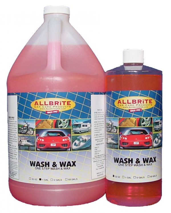 Buy Allbrite Wash & Wax for Your Car or Truck Allbrite Car Care Products