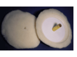 Wool Final Polishing Pad with Velcro (53-283)